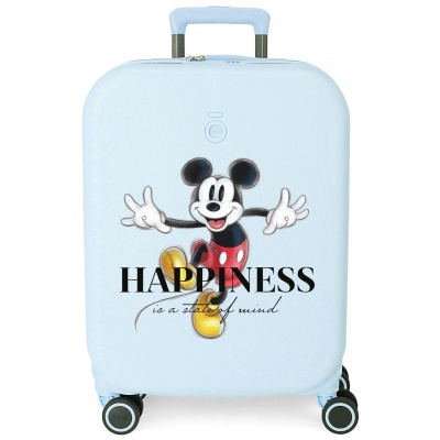 ABS cestovní kufr MICKEY MOUSE Happines Turquesa, 55x40x20cm, 37L, 3669121 (small) ABS cestovní kufr MICKEY MOUSE Happines Turquesa, 55x40x20cm, 37L, 3669121 (small)