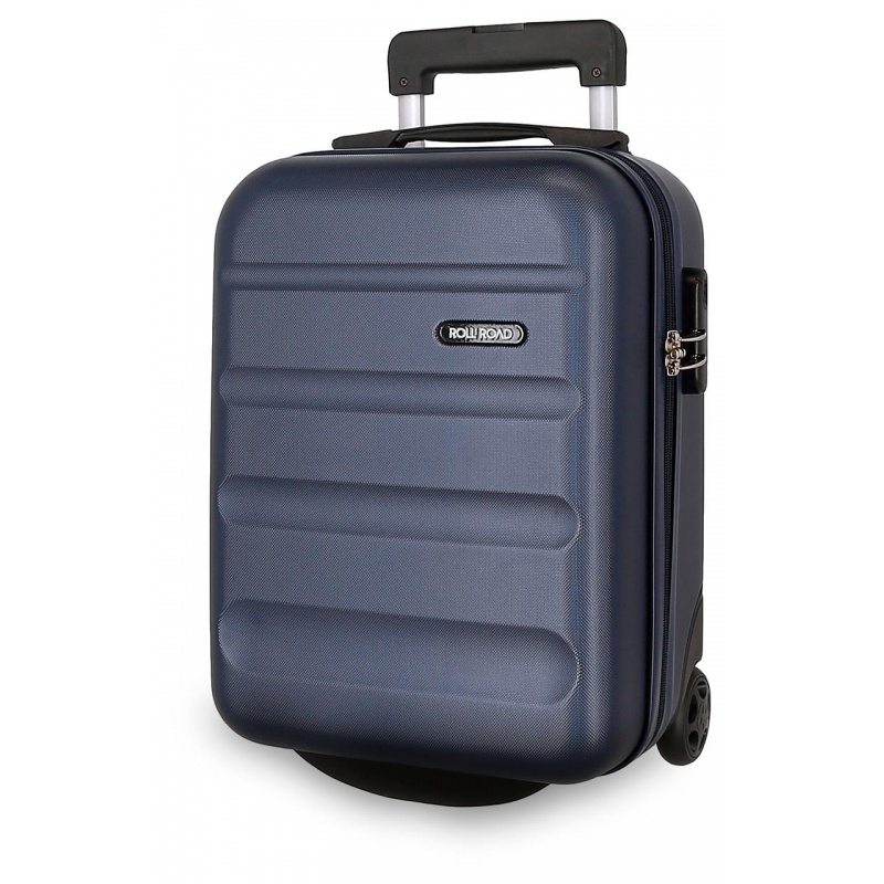 ROLL ROAD Flex Navy Blue, Příruční mini cestovní kufr, 40x30x20cm, 24L, 5849962 ROLL ROAD Flex Navy Blue, Příruční mini cestovní kufr, 40x30x20cm, 24L, 5849962