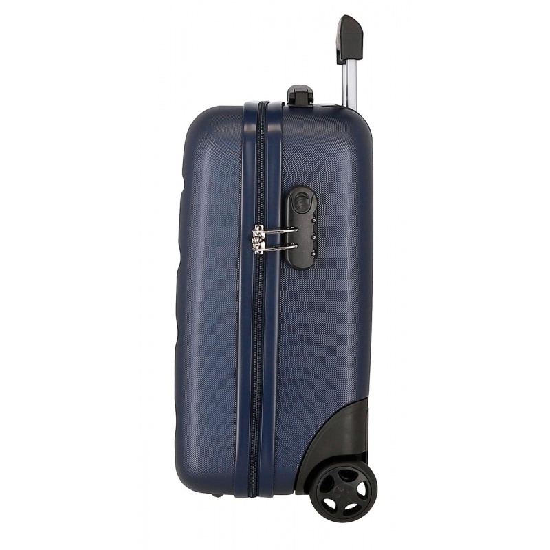 ROLL ROAD Flex Navy Blue, Příruční mini cestovní kufr, 40x30x20cm, 24L, 5849962 ROLL ROAD Flex Navy Blue, Příruční mini cestovní kufr, 40x30x20cm, 24L, 5849962