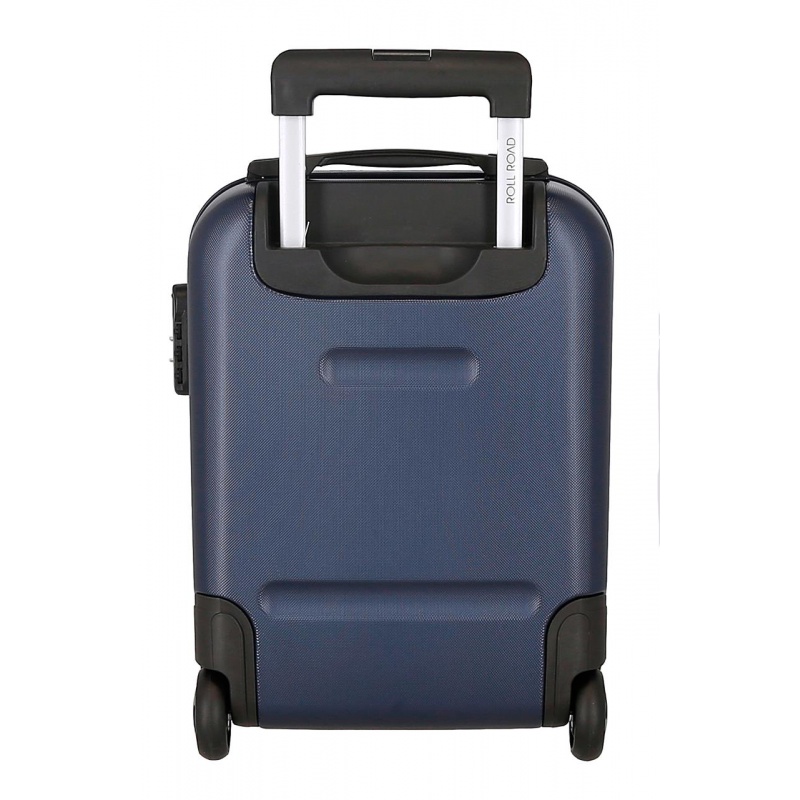 ROLL ROAD Flex Navy Blue, Příruční mini cestovní kufr, 40x30x20cm, 24L, 5849962 ROLL ROAD Flex Navy Blue, Příruční mini cestovní kufr, 40x30x20cm, 24L, 5849962