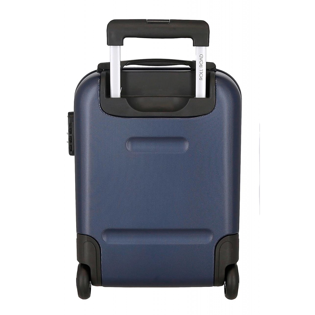Príručný kabínový kufor Roll Road Flex Navy Blue 40x30x20 cm 24L – cestovanie lietadlom