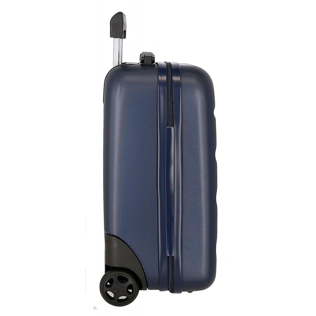 Príručný kabínový kufor Roll Road Flex Navy Blue 40x30x20 cm 24L – cestovanie lietadlom