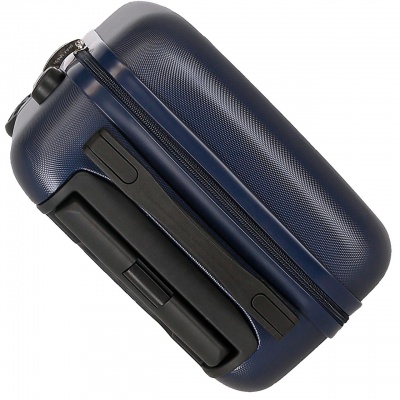 ROLL ROAD Flex Navy Blue, Příruční mini cestovní kufr, 40x30x20cm, 24L, 5849962 ROLL ROAD Flex Navy Blue, Příruční mini cestovní kufr, 40x30x20cm, 24L, 5849962
