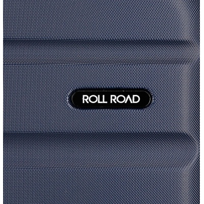 ROLL ROAD Flex Navy Blue, Příruční mini cestovní kufr, 40x30x20cm, 24L, 5849962 ROLL ROAD Flex Navy Blue, Příruční mini cestovní kufr, 40x30x20cm, 24L, 5849962