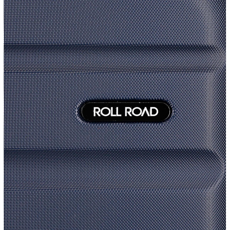 ROLL ROAD Flex Navy Blue, Příruční mini cestovní kufr, 40x30x20cm, 24L, 5849962 ROLL ROAD Flex Navy Blue, Příruční mini cestovní kufr, 40x30x20cm, 24L, 5849962