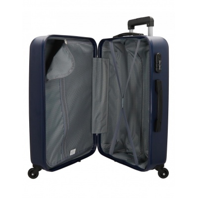 ROLL ROAD Flex Navy Blue, ABS Cestovní kufr, 75x52x28cm, 91L, 5849362 (large) ROLL ROAD Flex Navy Blue, ABS Cestovní kufr, 75x52x28cm, 91L, 5849362 (large)