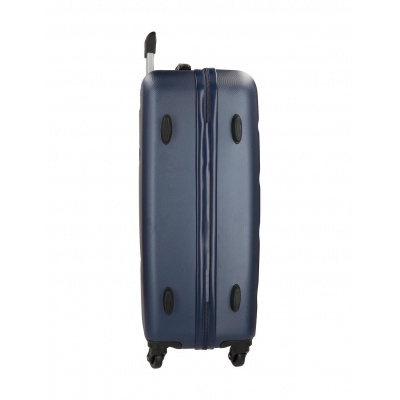 ROLL ROAD Flex Navy Blue, ABS Cestovní kufr, 75x52x28cm, 91L, 5849362 (large) ROLL ROAD Flex Navy Blue, ABS Cestovní kufr, 75x52x28cm, 91L, 5849362 (large)