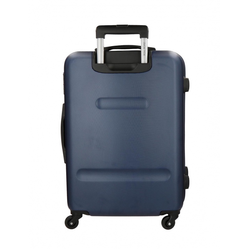 ROLL ROAD Flex Navy Blue, ABS Cestovní kufr, 75x52x28cm, 91L, 5849362 (large) ROLL ROAD Flex Navy Blue, ABS Cestovní kufr, 75x52x28cm, 91L, 5849362 (large)