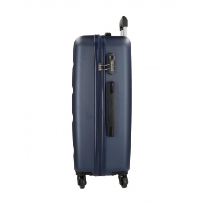 ROLL ROAD Flex Navy Blue, ABS Cestovní kufr, 75x52x28cm, 91L, 5849362 (large) ROLL ROAD Flex Navy Blue, ABS Cestovní kufr, 75x52x28cm, 91L, 5849362 (large)