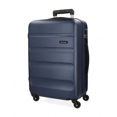 ROLL ROAD Flex Navy Blue, ABS Cestovní kufr, 65x46x23cm, 56L, 5849262 (medium) ROLL ROAD Flex Navy Blue, ABS Cestovní kufr, 65x46x23cm, 56L, 5849262 (medium)
