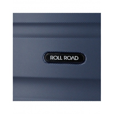ROLL ROAD Flex Navy Blue, ABS Cestovní kufr, 65x46x23cm, 56L, 5849262 (medium) ROLL ROAD Flex Navy Blue, ABS Cestovní kufr, 65x46x23cm, 56L, 5849262 (medium)