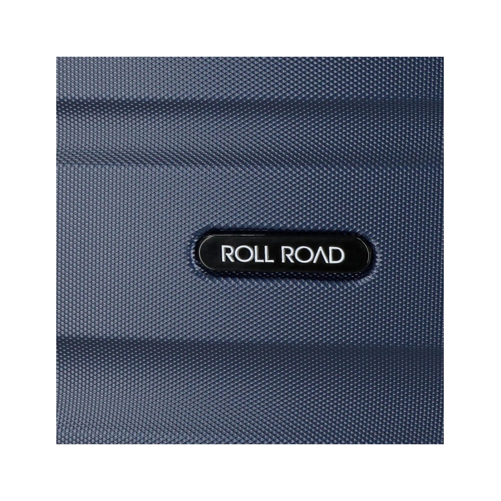 ROLL ROAD Flex Navy Blue, ABS Cestovní kufr, 65x46x23cm, 56L, 5849262 (medium)