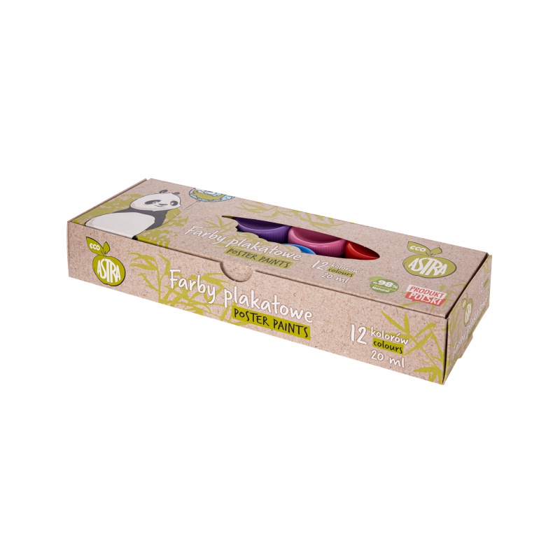 Temperové farby v tégliku Astra Eco, 12x20ml, 301122001 Temperové farby v tégliku Astra Eco, 12x20ml, 301122001