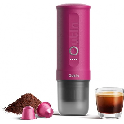 Outin Nano Portable Espresso Machine – Crimson Red Outin Nano Portable Espresso Machine – Crimson Red