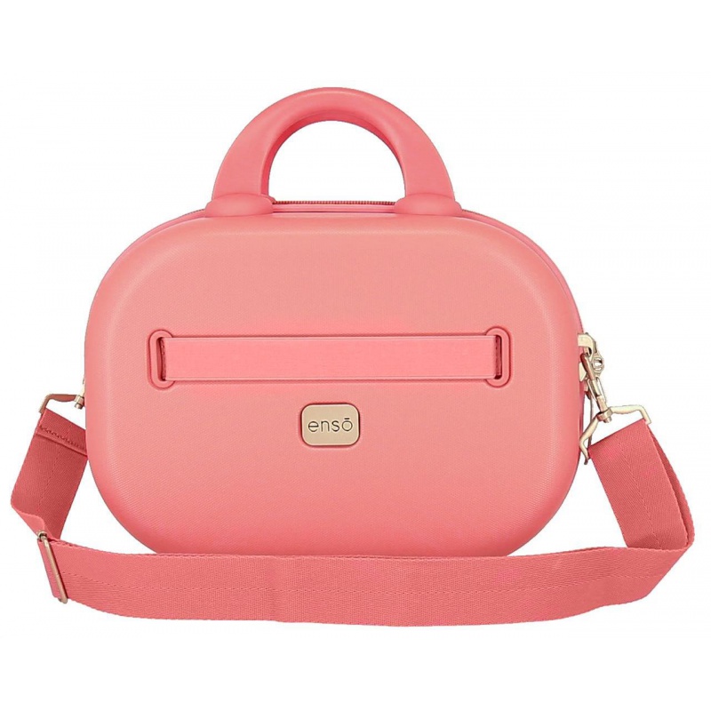 ABS Cestovný kozmetický kufrík MINNIE MOUSE Happiness Coral, 9L – elegantný a praktický doplnok na cesty ABS Cestovný kozmetický kufrík MINNIE MOUSE Happiness Coral, 9L – elegantný a praktický doplnok na cesty