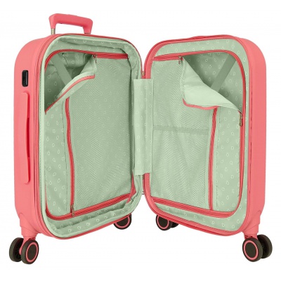 ABS cestovný kufor MINNIE MOUSE Happines Coral, 55x40x20cm, 37L, 3668622 (small exp.) ABS cestovný kufor MINNIE MOUSE Happines Coral, 55x40x20cm, 37L, 3668622 (small exp.)