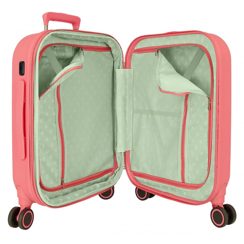 ABS cestovný kufor MINNIE MOUSE Happines Coral, 55x40x20cm, 37L, 3668622 (small exp.) ABS cestovný kufor MINNIE MOUSE Happines Coral, 55x40x20cm, 37L, 3668622 (small exp.)