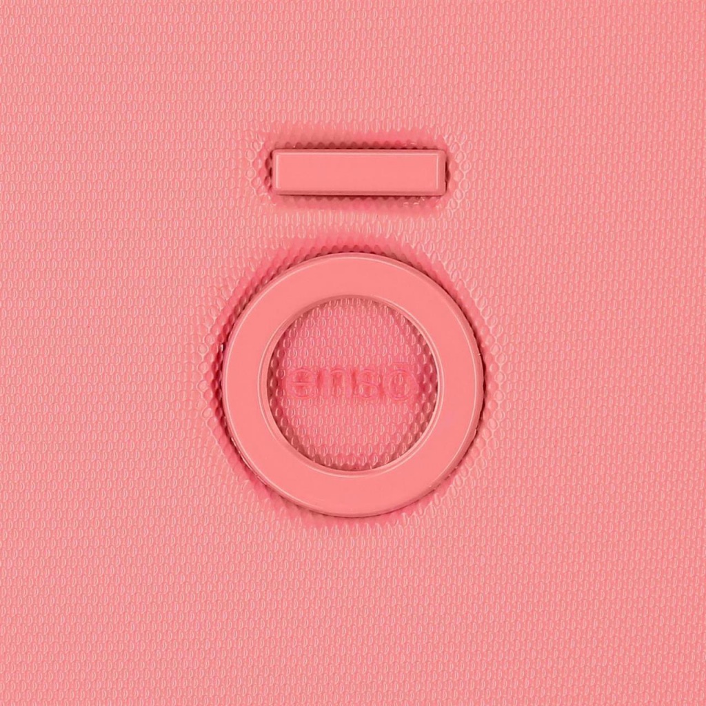 ABS cestovný kufor MINNIE MOUSE Happines Coral, 55x40x20cm, 37L, 3668622 (small exp.)