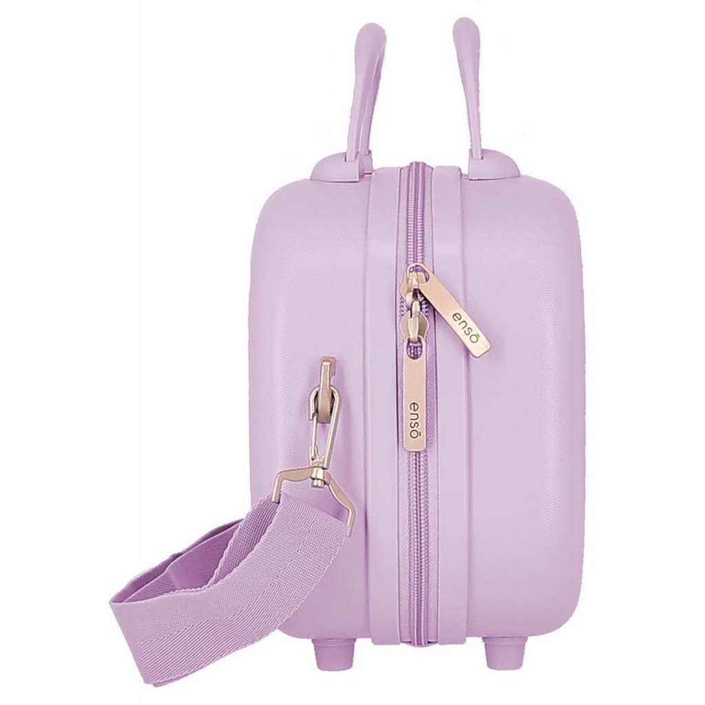 ABS Cestovný kozmetický kufrík MINNIE MOUSE Happiness Lila, 9L – praktický a elegantný kufrík na cesty