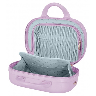ABS Cestovný kozmetický kufrík MINNIE MOUSE Happiness Lila, 9L – praktický a elegantný kufrík na cesty ABS Cestovný kozmetický kufrík MINNIE MOUSE Happiness Lila, 9L – praktický a elegantný kufrík na cesty