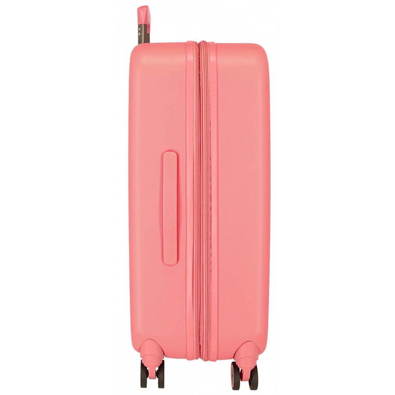 ABS cestovný kufor MINNIE MOUSE Happines Coral, 70x48x28cm, 79L, 3669222 (medium exp.) ABS cestovný kufor MINNIE MOUSE Happines Coral, 70x48x28cm, 79L, 3669222 (medium exp.)