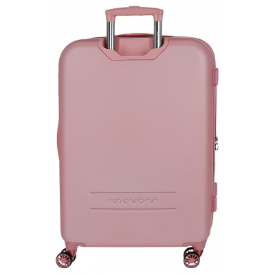 Movem Riga Pink, Sada luxusních ABS cestovních kufrů 70cm/55cm, 5998965 Movem Riga Pink, Sada luxusních ABS cestovních kufrů 70cm/55cm, 5998965