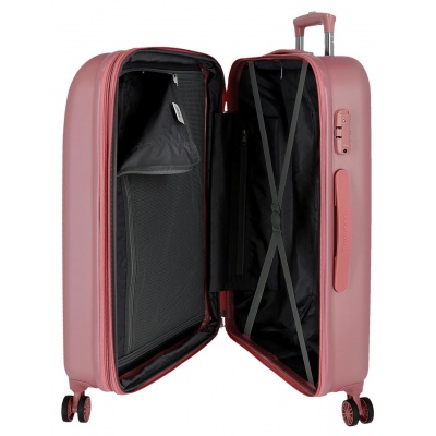 Movem Riga Pink, Sada luxusních ABS cestovních kufrů 70cm/55cm, 5998965 Movem Riga Pink, Sada luxusních ABS cestovních kufrů 70cm/55cm, 5998965