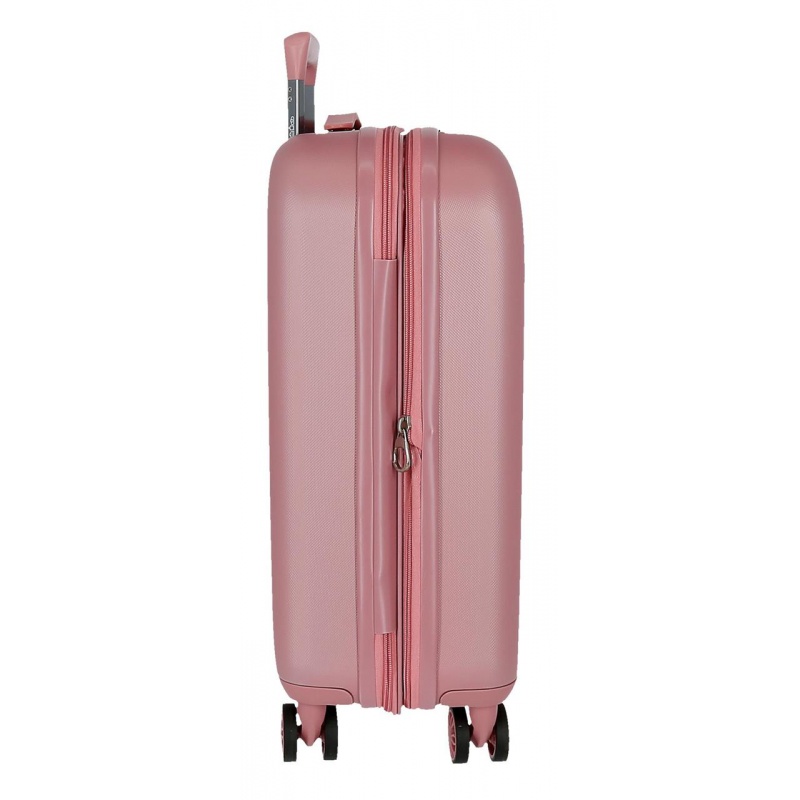 Movem Riga Pink, Sada luxusních ABS cestovních kufrů 70cm/55cm, 5998965 Movem Riga Pink, Sada luxusních ABS cestovních kufrů 70cm/55cm, 5998965