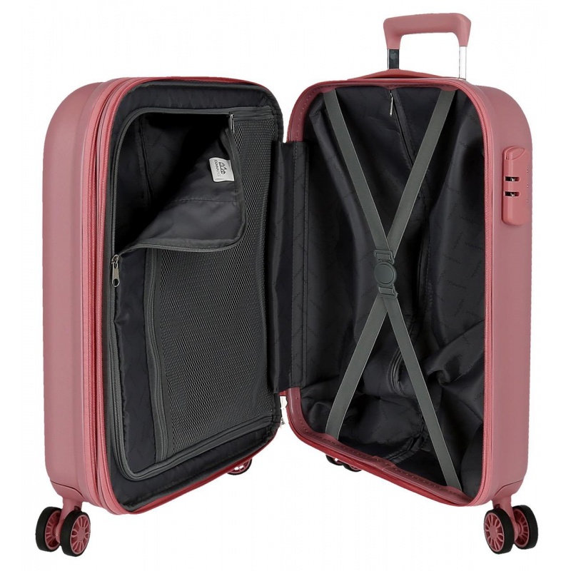 Movem Riga Pink, Sada luxusních ABS cestovních kufrů 70cm/55cm, 5998965 Movem Riga Pink, Sada luxusních ABS cestovních kufrů 70cm/55cm, 5998965