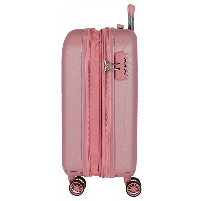 Movem Riga Pink, Sada luxusních ABS cestovních kufrů 70cm/55cm, 5998965 Movem Riga Pink, Sada luxusních ABS cestovních kufrů 70cm/55cm, 5998965