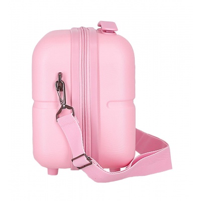 PEPE JEANS Highlight Light Pink, Cestovní kosmetický kufřík, 21x29x15cm, 768392C PEPE JEANS Highlight Light Pink, Cestovní kosmetický kufřík, 21x29x15cm, 768392C