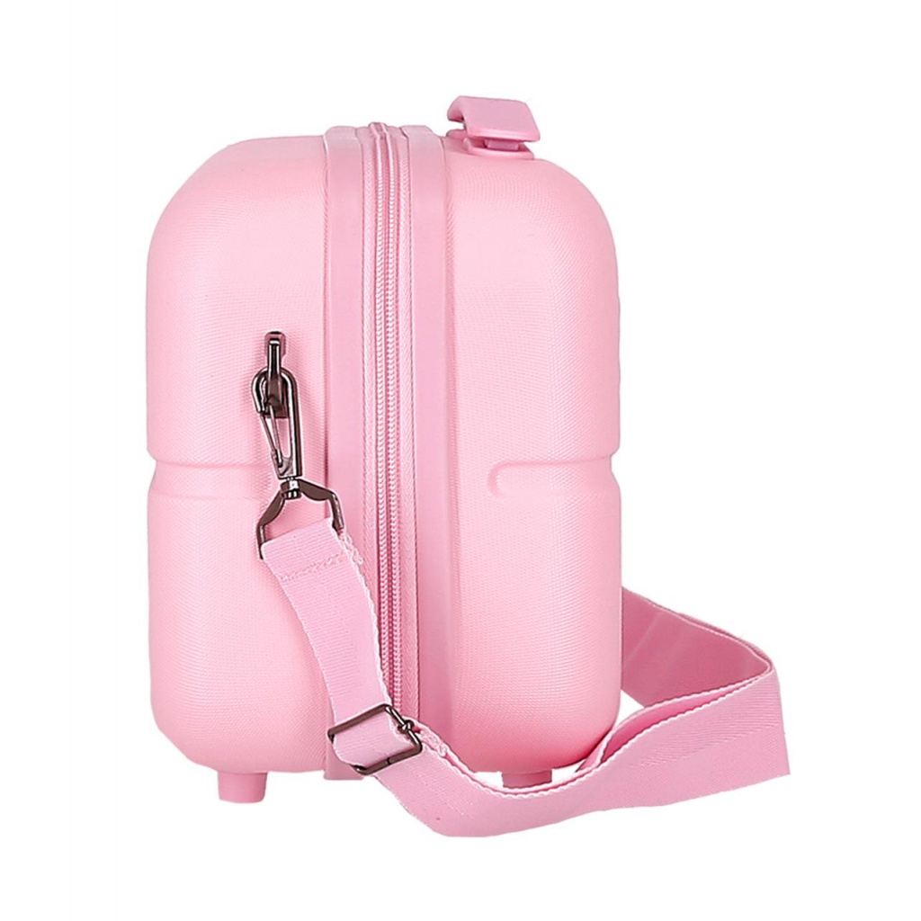PEPE JEANS Highlight Light Pink – Kozmetický kufrík 21×29×15 cm, 9 L (štýlový cestovný doplnok)