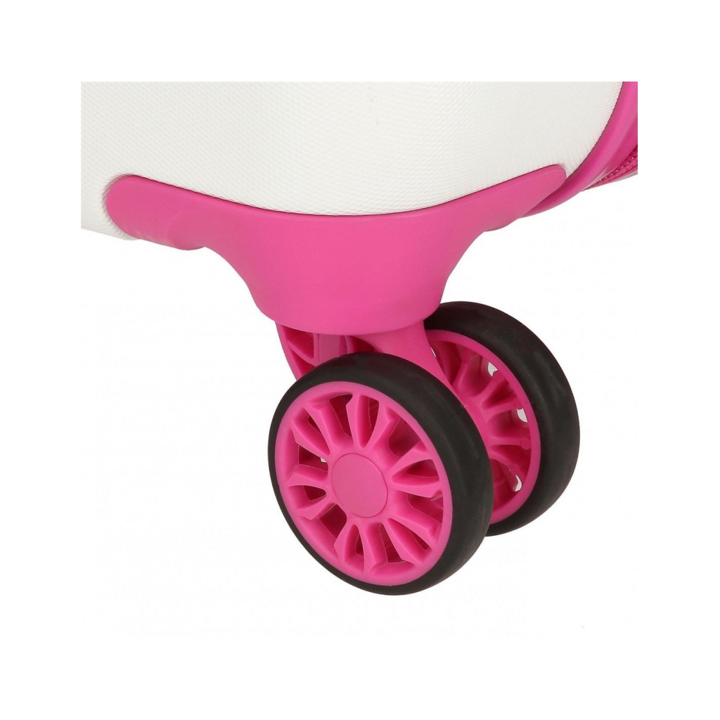 Dětský ABS cestovní kufr PAW PATROL Playful Blanco, 50x33x20cm, 33L, 2191328