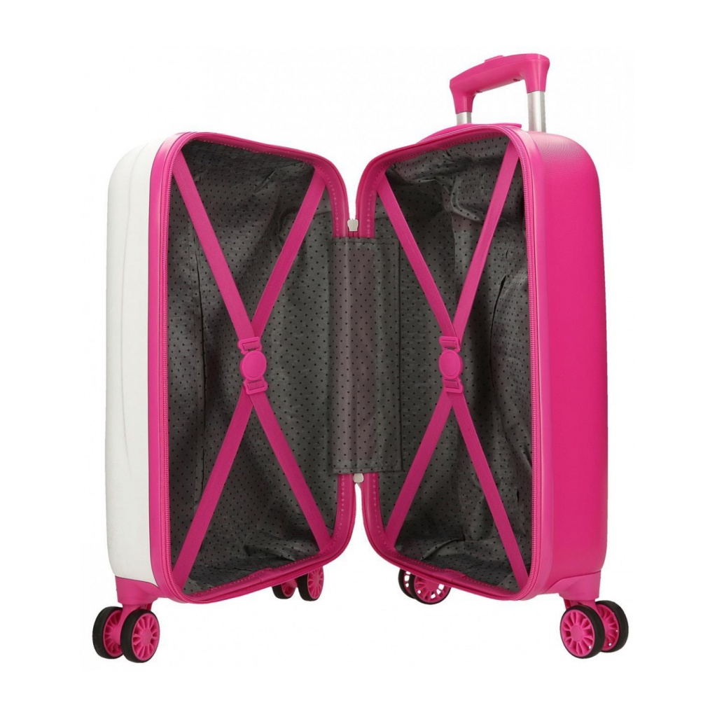 Dětský ABS cestovní kufr PAW PATROL Playful Blanco, 50x33x20cm, 33L, 2191328