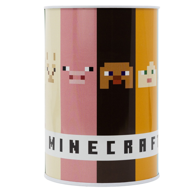 Plechová pokladnička MINECRAFT Mega, 44745 Plechová pokladnička MINECRAFT Mega, 44745