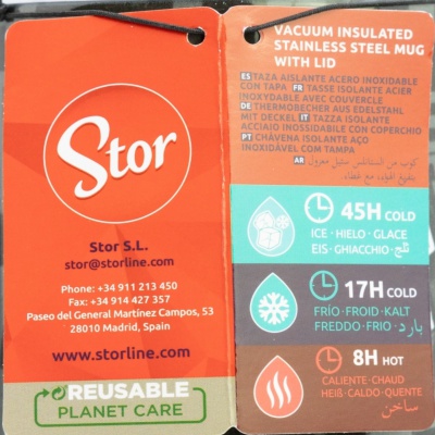 Nerezový termohrnek s brčkem Minecraft, 940ml, 75643