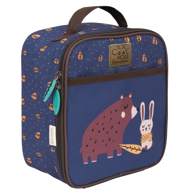 Dětský termo box na svačinu Perletti Green, Bear & Rabbit, 14405 Dětský termo box na svačinu Perletti Green, Bear & Rabbit, 14405