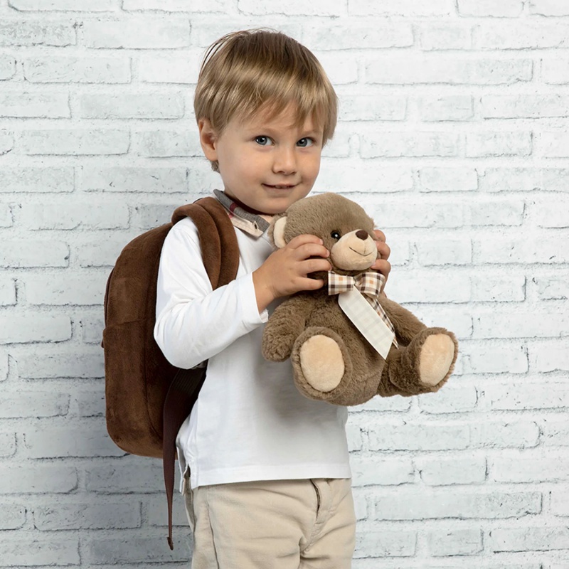 Dětský plyšový batoh s odnímatelnou hračkou Perletti Toys, MEDVÍDEK, 13042 Dětský plyšový batoh s odnímatelnou hračkou Perletti Toys, MEDVÍDEK, 13042