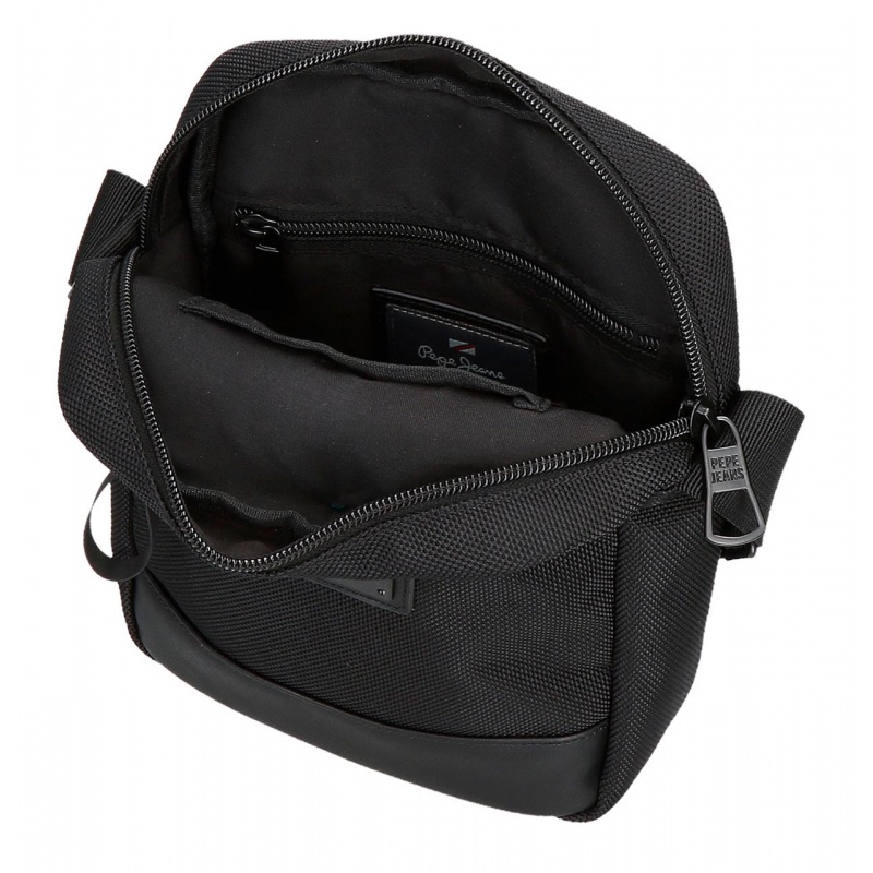 Pánská crossbody taška Pepe Jeans Blackmore, černá, 7055442 Pánská crossbody taška Pepe Jeans Blackmore, černá, 7055442