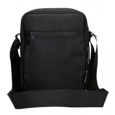 Pánská crossbody taška se dvěma přihrádkami Pepe Jeans Blackmore, černá, 7055542 Pánská crossbody taška se dvěma přihrádkami Pepe Jeans Blackmore, černá, 7055542
