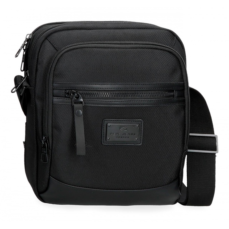 Pánská crossbody taška na tablet Pepe Jeans Blackmore, černá, 7055742 Pánská crossbody taška na tablet Pepe Jeans Blackmore, černá, 7055742