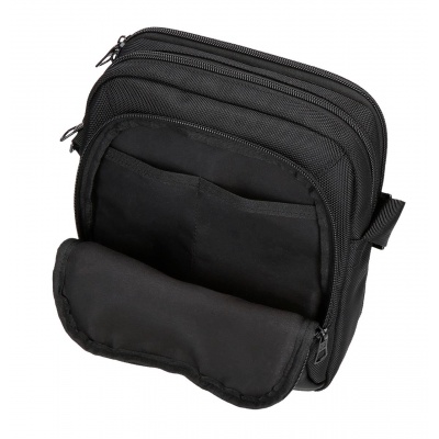 Pánská crossbody taška na tablet Pepe Jeans Blackmore, černá, 7055742 Pánská crossbody taška na tablet Pepe Jeans Blackmore, černá, 7055742