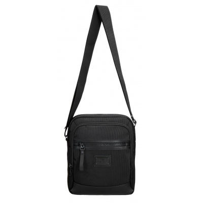 Pánská crossbody taška na tablet Pepe Jeans Blackmore, černá, 7055742 Pánská crossbody taška na tablet Pepe Jeans Blackmore, černá, 7055742