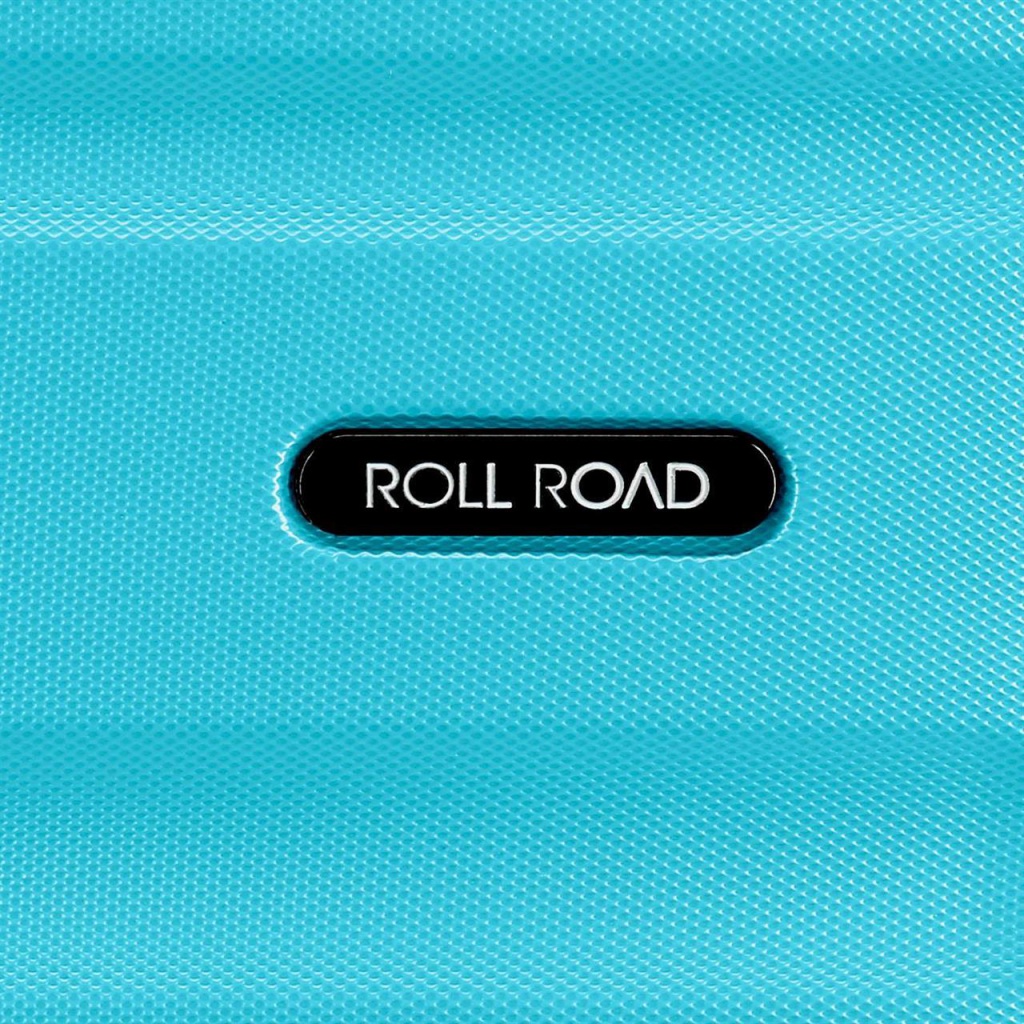 ROLL ROAD Flex Azul Claro, ABS Cestovní kufr, 65x46x23cm, 56L, 584926A (medium)