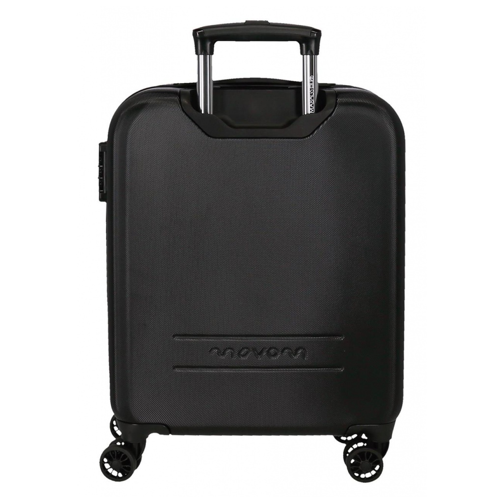 Sada luxusních ABS cestovních kufrů MOVEM Riga Black, 70cm/55cm, 5999561