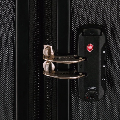 Luxusná sada ABS cestovných kufrov MOVOM Riga Black – 70 cm / 55 cm, moderný dizajn, tiché kolieska, TSA zámok Luxusná sada ABS cestovných kufrov MOVOM Riga Black – 70 cm / 55 cm, moderný dizajn, tiché kolieska, TSA zámok