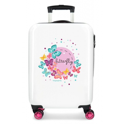 Luxusný ABS cestovný kufor MOVOM Butterfly, 55x38x20cm, 34L, 3721461 Luxusný ABS cestovný kufor MOVOM Butterfly, 55x38x20cm, 34L, 3721461