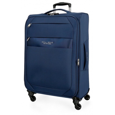 Textilní cestovní kufr ROLL ROAD ROYCE Blue / Modrý, 76x48x29cm, 93L, 5019323 (large) Textilní cestovní kufr ROLL ROAD ROYCE Blue / Modrý, 76x48x29cm, 93L, 5019323 (large)