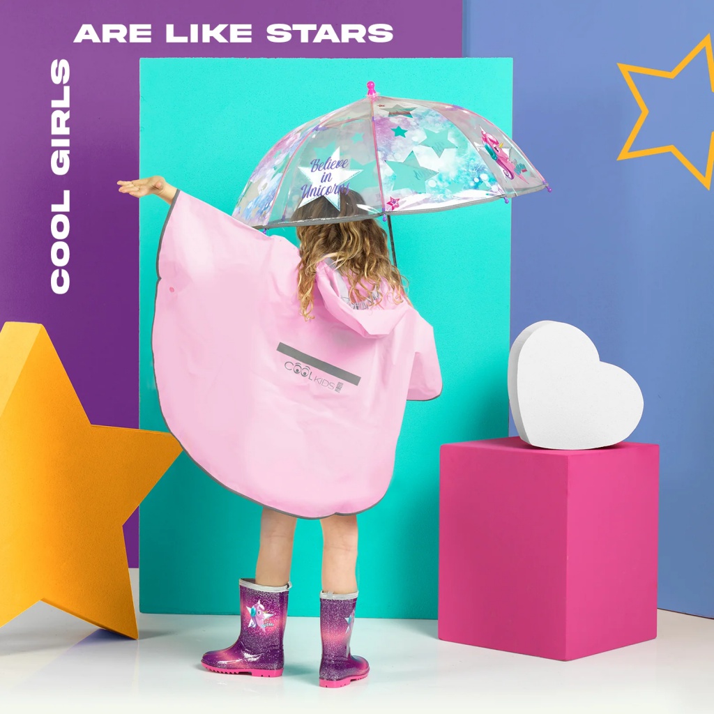 Detské reflexné gumáky Perletti COOL KIDS Unicorn, 15589