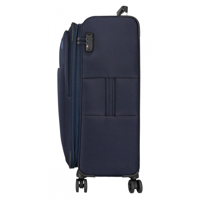 Textilný cestovný kufor MOVOM Atlanta Azul, 77x47x28cm, 86L, 5318822 (large exp.) Textilný cestovný kufor MOVOM Atlanta Azul, 77x47x28cm, 86L, 5318822 (large exp.)